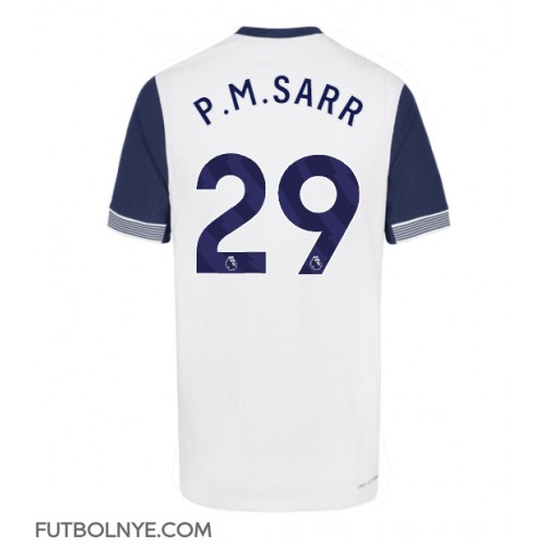 Camiseta Tottenham Hotspur Pape Matar Sarr #29 Primera Equipación 2024-25 manga corta